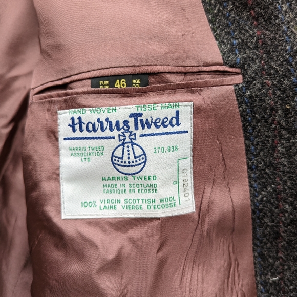 Vintage Harris Tweed Blazer - Picture 4 of 4